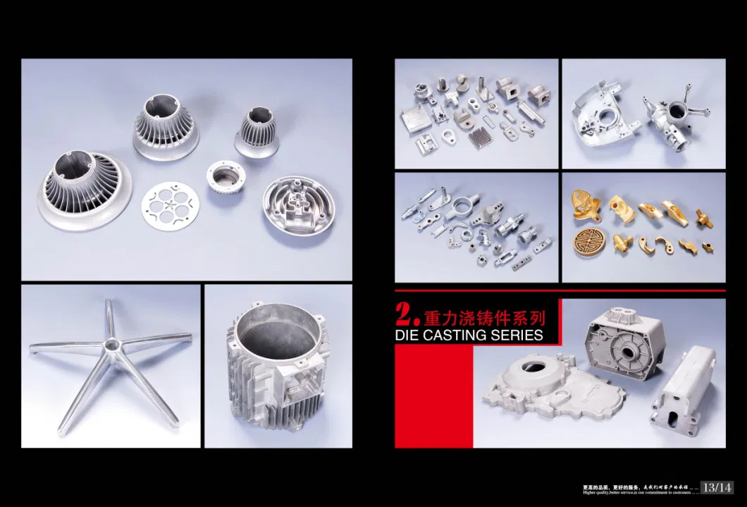 ISO9001 Ts16949 One-Stop Service Aluminum Die Casting and Machining