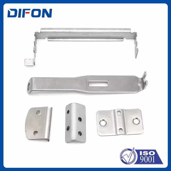 Piezas de estampado de metal personalizadas OEM de aluminio Chapa de piezas de estampado de piezas estampadas y dobladas de fábrica